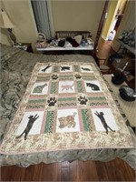 Kitty Cat lap quilt