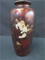 ORIENTAL 9" PORCELAIN VASE (MARANI)