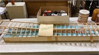 Vintage RC model airplane - parts and pieces - not
