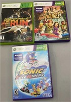 Xbox 360 Need for Speed, Adventures & Sonic
