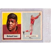 1957 Topps Football Dick Lane Rookie