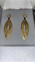 14 k pierced earrings