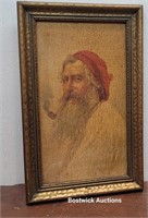 Reofect painting - old man of Capri