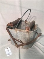 Antique White Brand Mopping Bucket