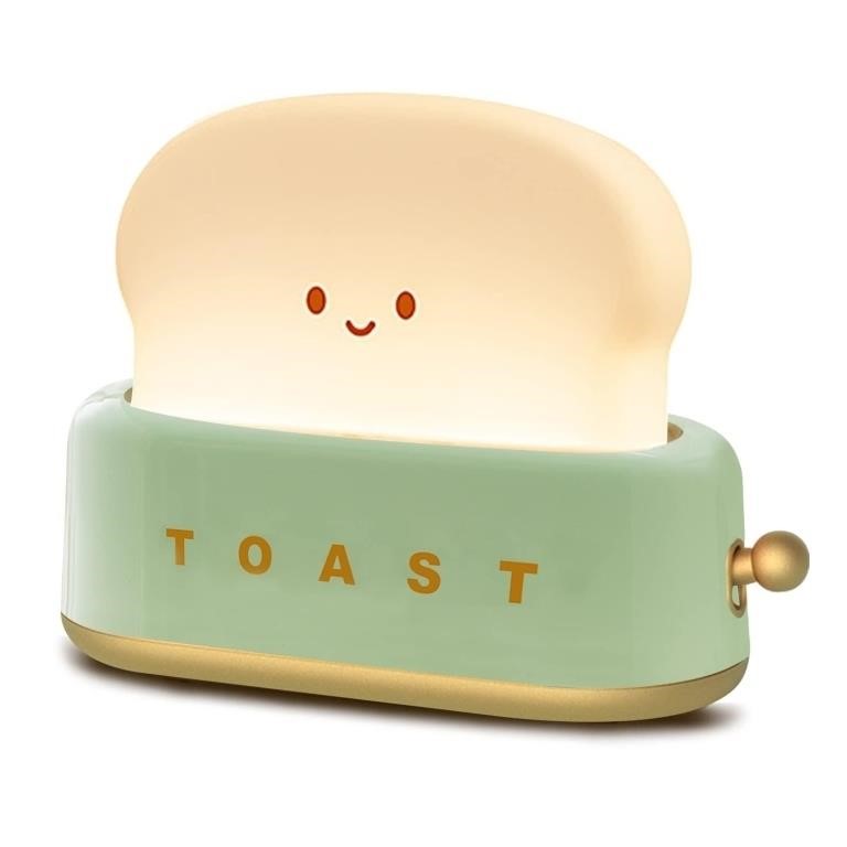 QANYI Rechargeable Desk Decor Toaster Lamp
