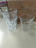 Box of drinking glasses