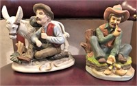 2 Cowboy figurines