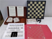 115 - PARLOR CHESS & PARLOR CHECKERS BOARDS