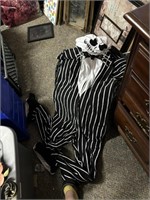 bag of clothes jack skeletonand panda onsie