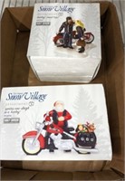 TRAY OF DEPT 56 HARLEY DAVIDSON