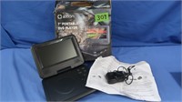 Aaxion 7" Portable DVD Player-rechargeable