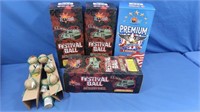 4 Festival Ball 6ct Artillery Shell Flaming