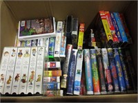 VHS Movies, Casper, Disney, Peter Rabbit