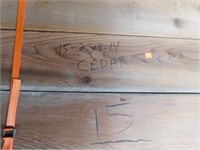 15 ~ 2X8X14 Cedar