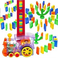 TYU® Best Wonder 60 Pcs Domino Train Toy Set for