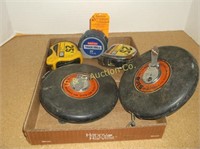 Flat of tape measures