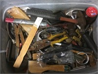 Blue Tub Of Tools