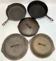 Cast Iron Pans and Lids