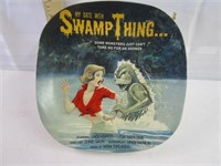 Collector Plate of Old Movie Swamp Thing