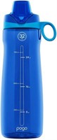 Pogo BPA-Free Plastic Water Bottle with Soft Straw