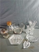 Fantastic Assortment of Vintage Crystal,  Glass