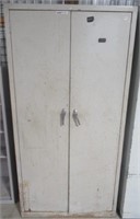 Light duty metal cabinet. Measures: 6' H x 3' W x