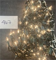 (1) String of Clear / White Christmas lights