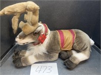 Plush Reindeer Decor - Not a Toy