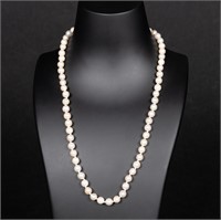 14k Gold Pearl Necklace