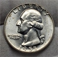 1955-D Washington Quarter MS++