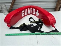 Lifeguard Rescue Tube Flotation Device
