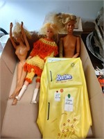 Dolls and Inflatable Barbie Refrigerator