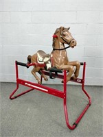 Hedstrom Metal Frame Spring Rocking Horse