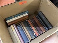 BOX OF VINTAGE BOOKS TH. RIBOT BOOKS / ETC