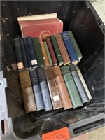 LARGE BIN OF VINTAGE BOOKS HORATIO W DRESSER