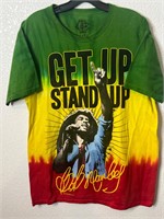 Bob Marley Tie Dye Get Up Stand Up Shirt