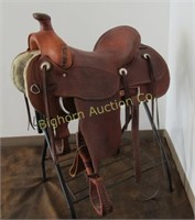 Custom 15 1/2" Association Ranch Saddle