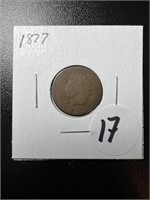 1877 Indian Head Coin