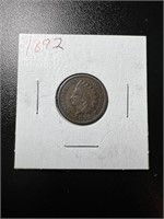 1892 Indian Head Coin