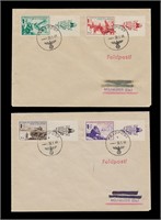 French Foreign Legion Stamps on 1944 Covers, 3 Cov