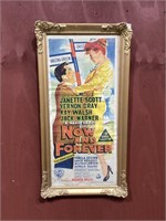 Original Framed 1956 Movie Theatre Poster #4