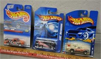 3 vintage Hot Wheels, sealed