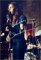 Autograph COA David Gilmour Photo