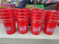 Love plastic cups