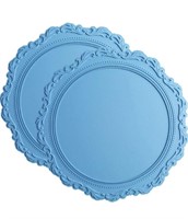 ($42) CANDeal 2Pcs Round Silicone Relief