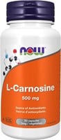 NOW Supplements L-Carnosine 500mg Capsules
