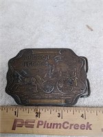 Fireman's belt buckle