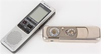 VEF Minox Minature Spy Camera & Sony Mini Recorder