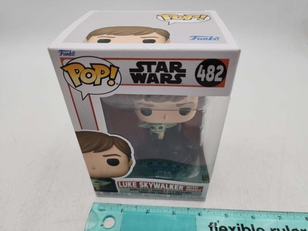 NEW POP Star Wars Luke Skywalker with Grogu