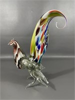 Vintage Murano Art Glass Rooster